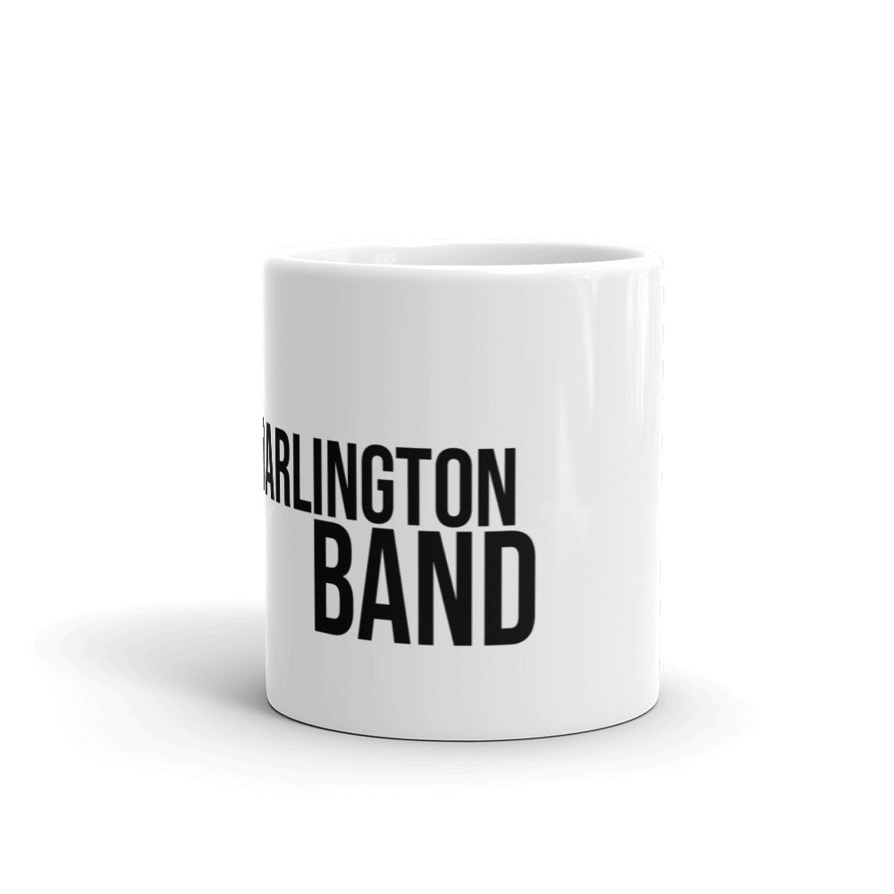 White glossy mug