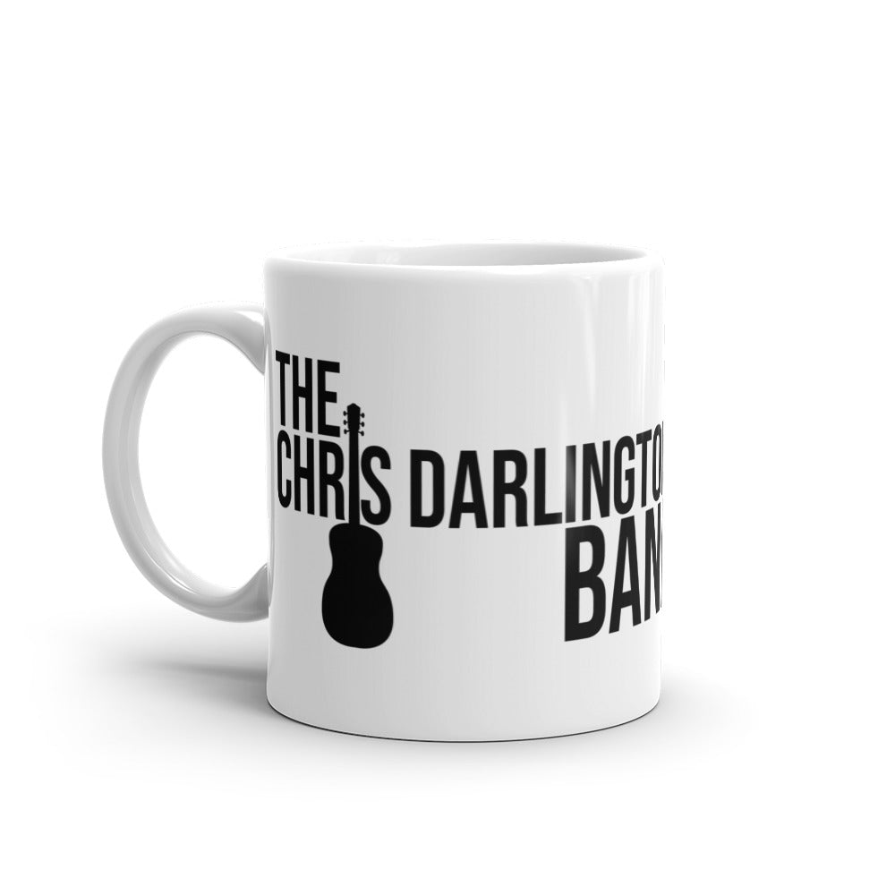 White glossy mug