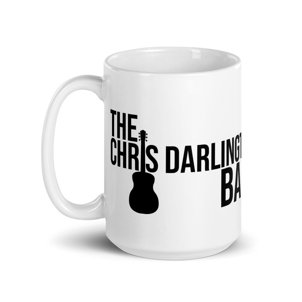 White glossy mug